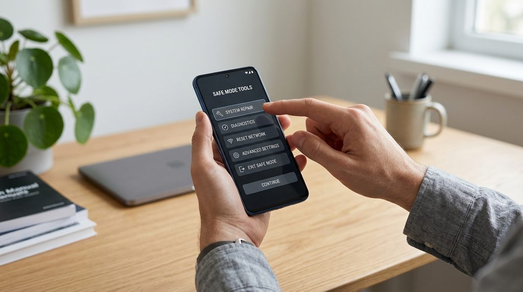 Android phone Safe Mode troubleshooting