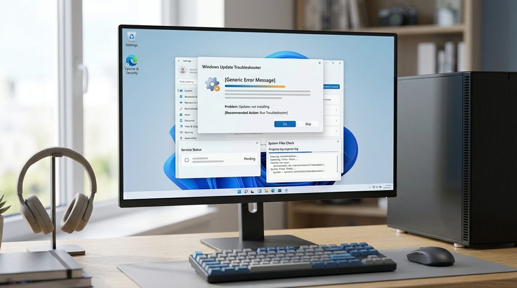 Windows 11 Windows Update Troubleshooter interface